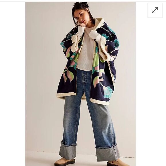 FREE PEOPLE Granada Jacquard Cardi - Picture 2 of 8